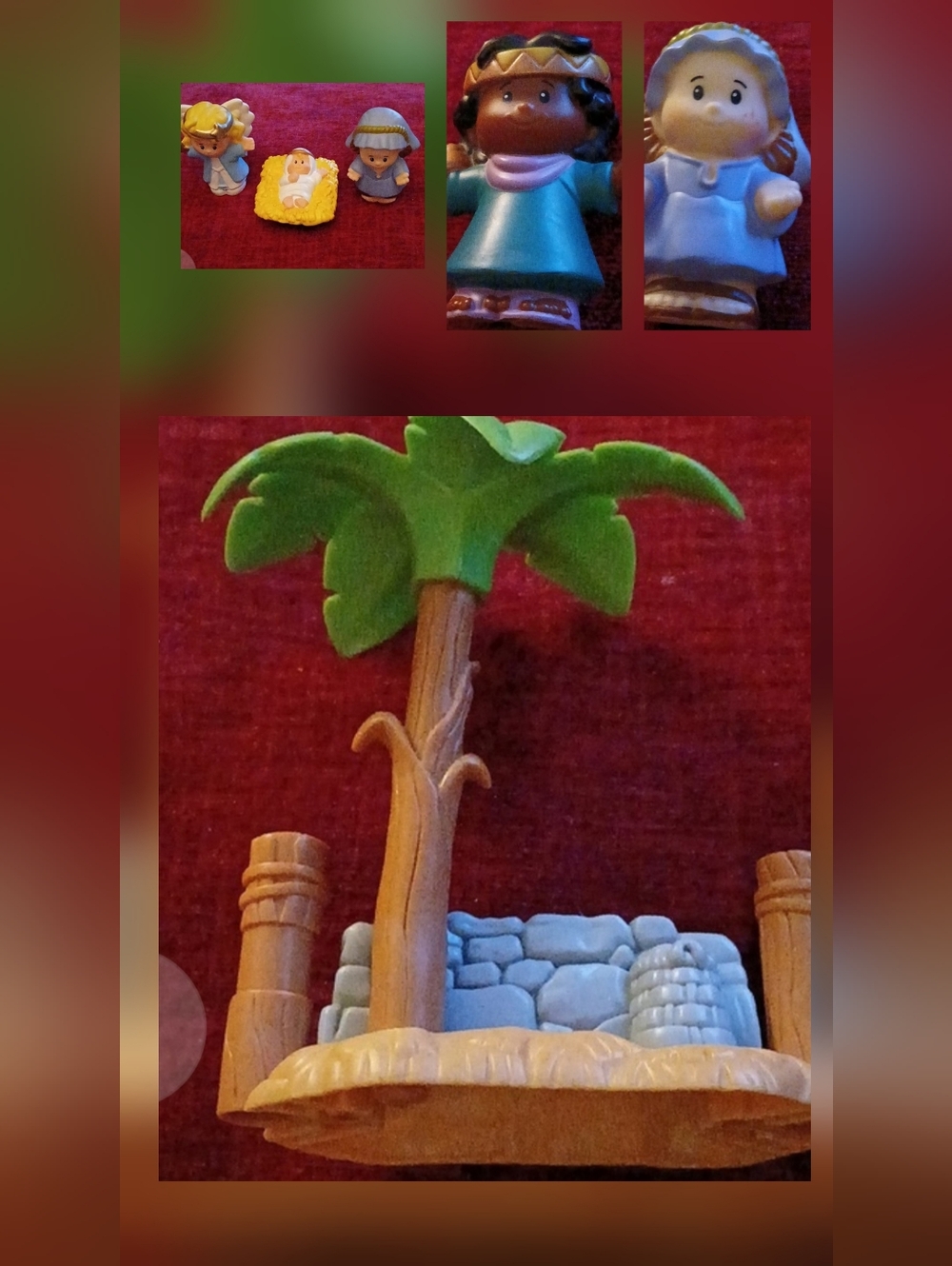 LITTLE PEOPLE NATIVITY LOT